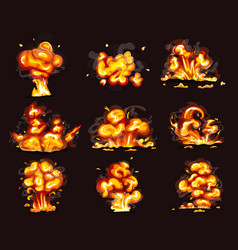 Fire Explosion Ui Animation