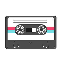 Retro Vintage Mixtape Audio Cassette In