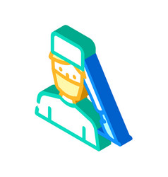 Surgeon Doctor Isometric Icon