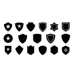 Amazing Lovely Shield Badges Logo Art Set