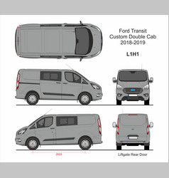 Ford Transit Custom Delivery Van L1h1 2018-2019