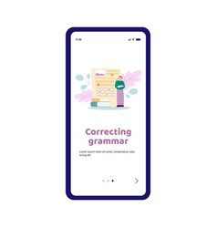 Grammar Correction And Spells Editor App Screen