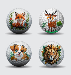 Animal Golf Ball