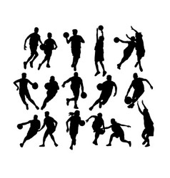 Basketball Silhouettes