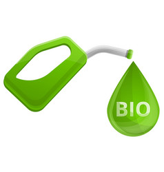 Biofuel Concept Cartoon