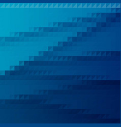 Dark Blue Triangle Design Polygonal Style