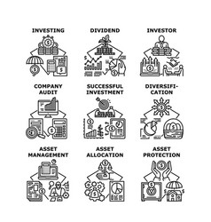 Asset Management Set Icons