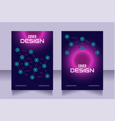 Cybersecurity Awareness Blank Brochure Design