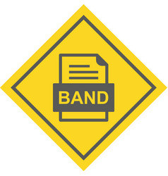 Band File Document Icon