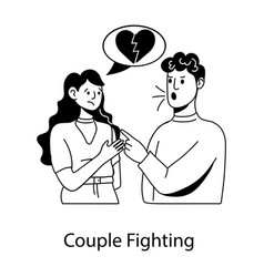 Couple Fighting