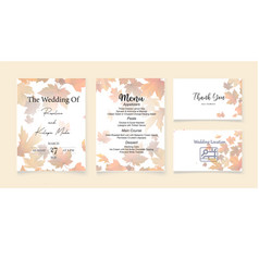 Wedding Invitation Card Floral Water Color Premium