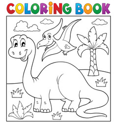 Coloring Book Dinosaur Theme 3