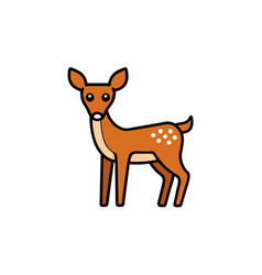 Fallow Deer Looks Icon