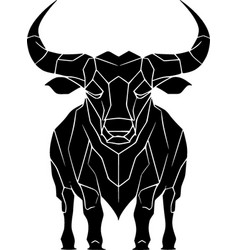 Bull - Black And White