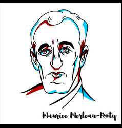 Maurice Merleau-ponty Portrait