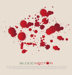 Blood Splatter Isolated Design