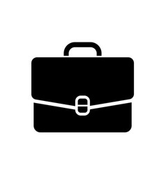 Business Briefcase Icon Portfolio Silhouette