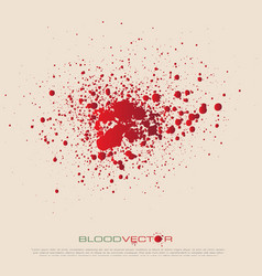 Blood Splatter Isolated Design