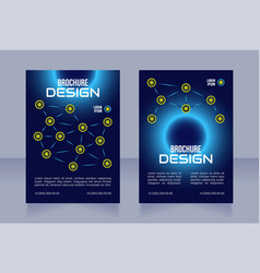 Cyber Security Webinar Blank Brochure Design