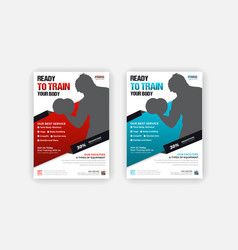 Fitness Gym Flyer And Poster Template