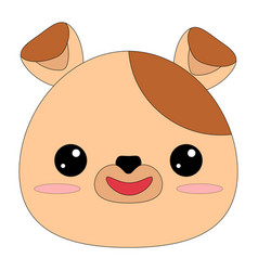 Head Of A Cartoon Animal Dogs Head Cute Cartoon