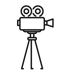 Movie Camera Icon Outline Video Film