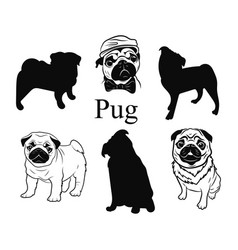 Dog Clipart Black And White Vector Images Over 510