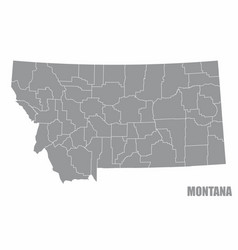 Montana County Map