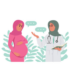 Muslim Woman Expecting A Baby Visits The Doctors