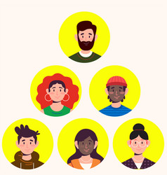 People Avatar Icon Set