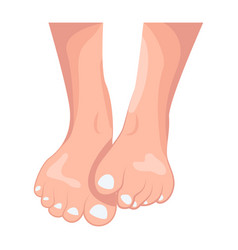 Webhuman Feet Icon Designed In Flat Style