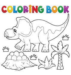 Coloring Book Dinosaur Topic 3