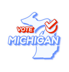 Presidential Vote In Michigan 2020 State Map