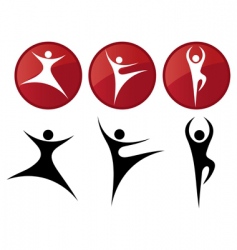 Ballet woman-dancers Royalty Free Vector Image