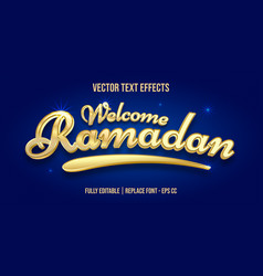 Welcome Ramadan Text Effects