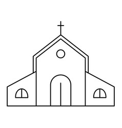 Church Line Building Icon