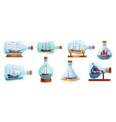 Sailboats In Bottles Miniature Models Marine