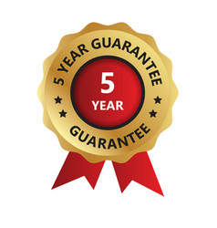 5 Year Guarantee Badge Year Guarantee Logo Photo