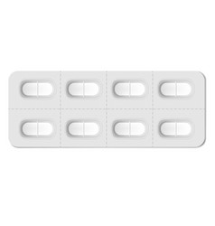 Oblong Medical Pill Blister Package