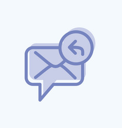 Icon Email Replay Suitable For Feedback Symbol