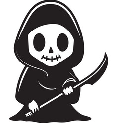 Little Lurker Adorable Grim Reaper Symbol