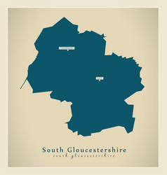 Modern Map - South Gloucestershire Unitary