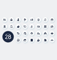 Set Of Industrial Icons Such As Engineer