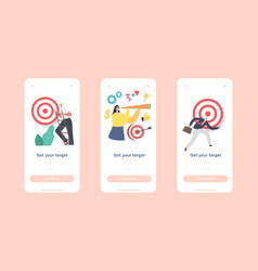 Get Your Target Mobile App Page Onboard Screen