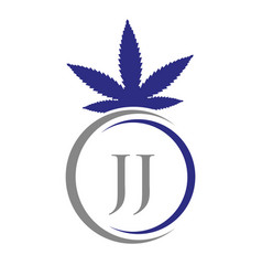 Letter Jj Marijuana Logo Cannabis Logo Sign