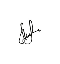 Fake Signature Hand Drawn Sample Own Autograph