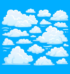 White Cloud Symbol For Cloudscape Background