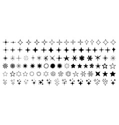 Cool Hand-drawn Sparkle Icons Collection Shine