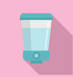 Soap Wall Dispenser Icon Flat Style