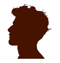 Man Profile Silhouette Attitude